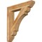 Ekena Millwork Olympic Slat Rough Sawn Bracket, Western Red Cedar, 6"W x 36"D x 40"H BKT06X36X40OLY06RWR - alternate 1